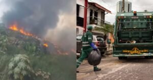 Prefeitura de Belém cobra explicações da Ciclus após incêndio no Lixão do Aurá