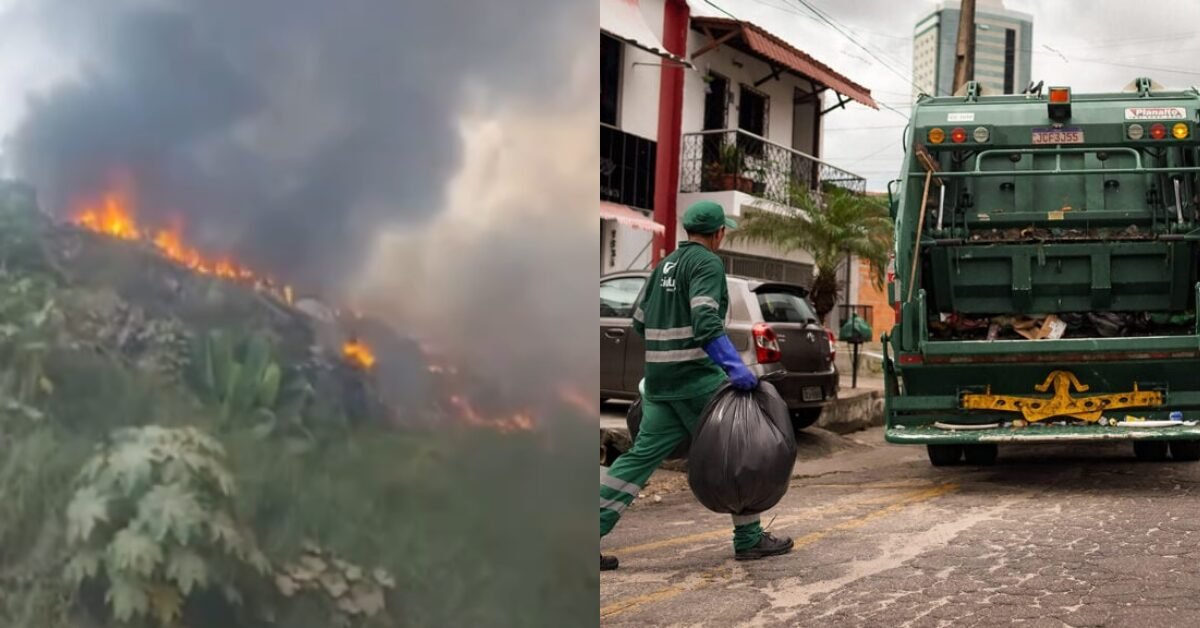 Prefeitura de Belém cobra explicações da Ciclus após incêndio no Lixão do Aurá