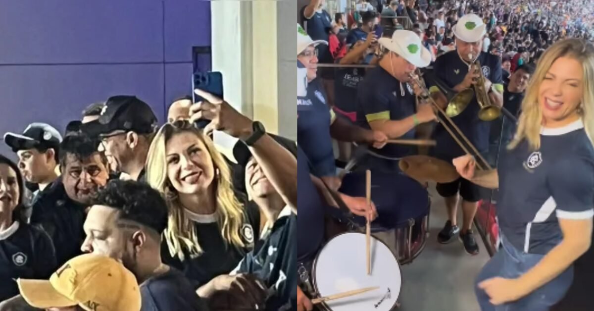 Sheila Mello marca presença em vitória do Remo no Mangueirão pela Série B