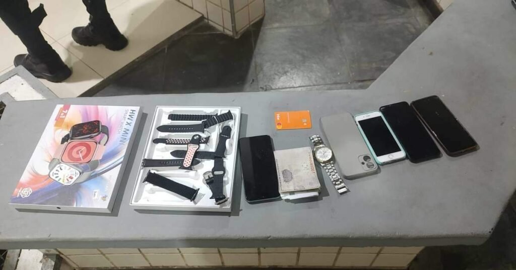 Trio suspeito de assalto é preso pela Polícia Militar em Ananindeua