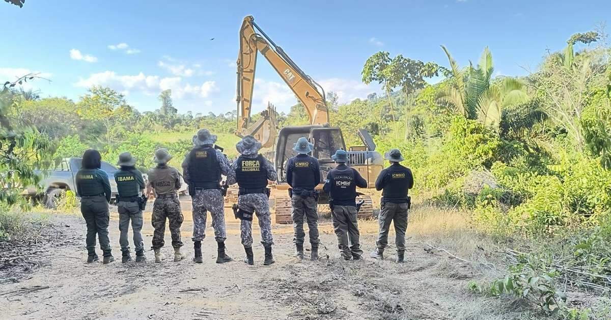 Garimpo ilegal é desativado e maquinários destruídos em Parauapebas