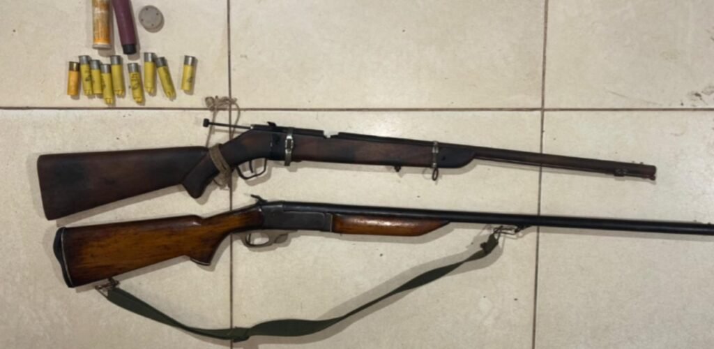 Acusado de abusar de cachorros é preso com duas espingardas