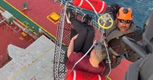 Chinês com suspeita de apendicite é resgatado de navio a 222 km de Belém