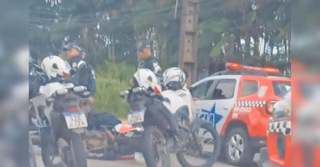 PM fica ferido após acidente na avenida Augusto Montenegro, em Belém