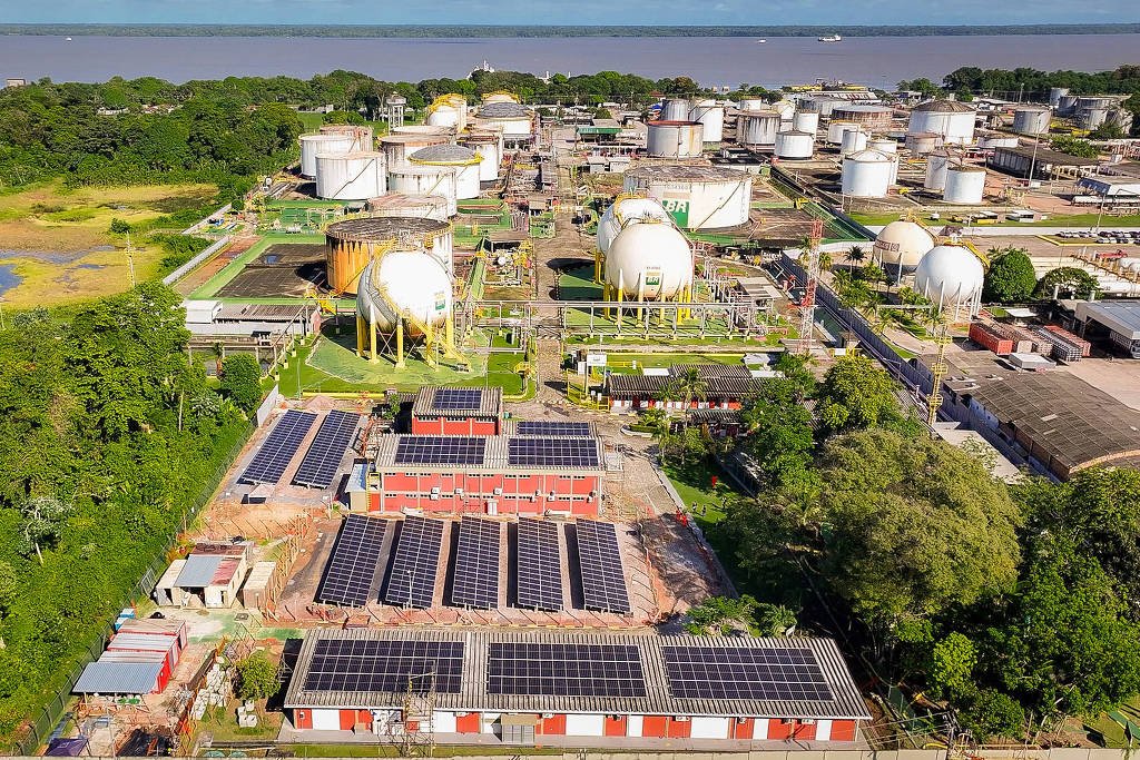 Petrobras inaugura usina solar em terminal de Belém com foco em sustentabilidade e economia