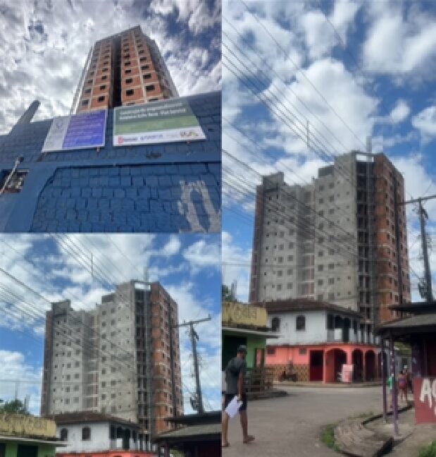 Prédio abandonado em Icoaraci começa a ser reconstruído para servir de hospedagem na COP 30