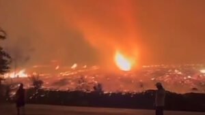 Tornado de fogo é registrado em incêndio em Portugal; veja as imagens