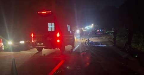 Acidente com motos na PA-256, em Paragominas (PA),  deixa três pessoas mortas