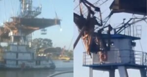 Balsa colide com ponte em construção em Outeiro, em Belém, e embarcação é apreendida