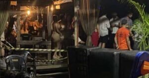 Festa de música eletrônica termina com queda do piso do restaurante no Combu, em Belém