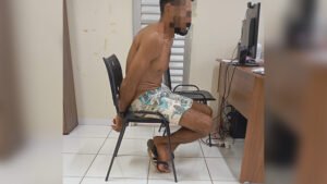 Mulher denuncia ter sido enforcada e companheiro é preso