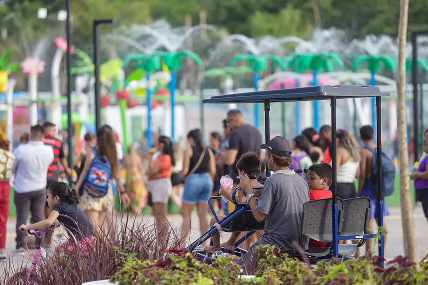 Parque da Cidade conquista paraenses e recebe meio milhão de visitantes em menos de um mês
