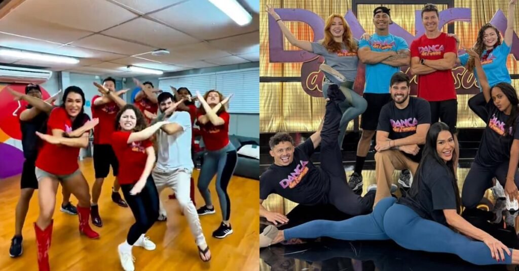 “Rock doido” é ensinado por paraense na Dança dos Famosos: “dá-lhe sal”