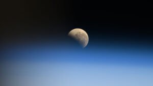 Astronautas captaram as melhores fotografias do último eclipse lunar