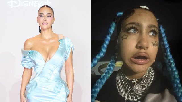 Aos 12 anos, filha de Kim Kardashian gera controvérsia com visual bizarro