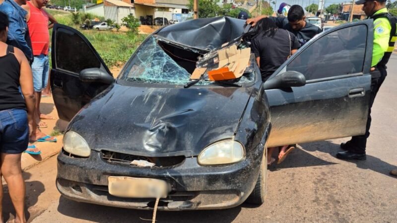 Atropelamento na PA-160 em Parauapebas causa morte e deixa motorista ferido
