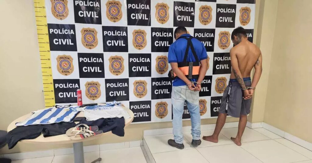 Dupla é presa por pichar mensagens do Comando Vermelho e intimidar moradores de Abaetetuba