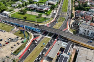 Governo do Pará inaugura viaduto da Mário Covas, na divisa entre Belém e Ananindeua