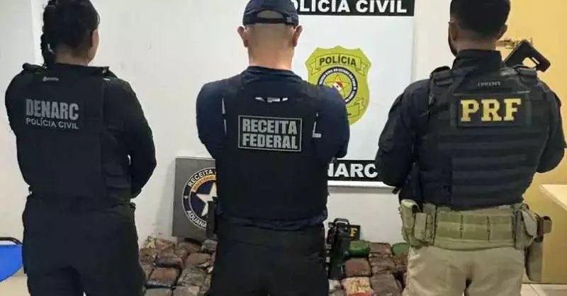 Homem é preso por transportar 260 tabletes de drogas escondidos em pneus de caminhão em Icoaraci