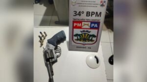 Homem que se dizia agiota é preso com revólver no Laranjeiras