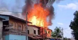 Incêndio destrói duas casas no Marajó