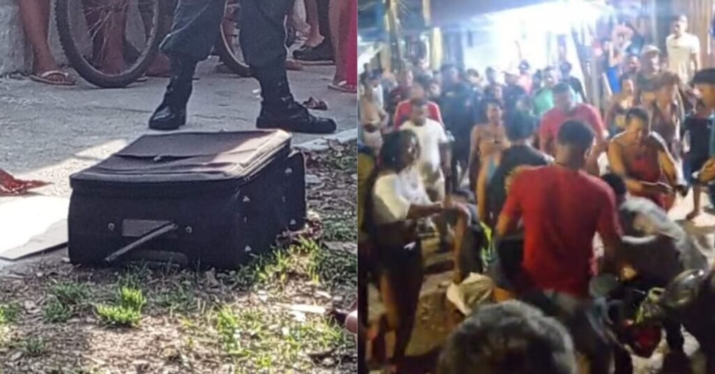 Menino de 6 anos é achado morto em mala em Belém; suspeito morre espancado