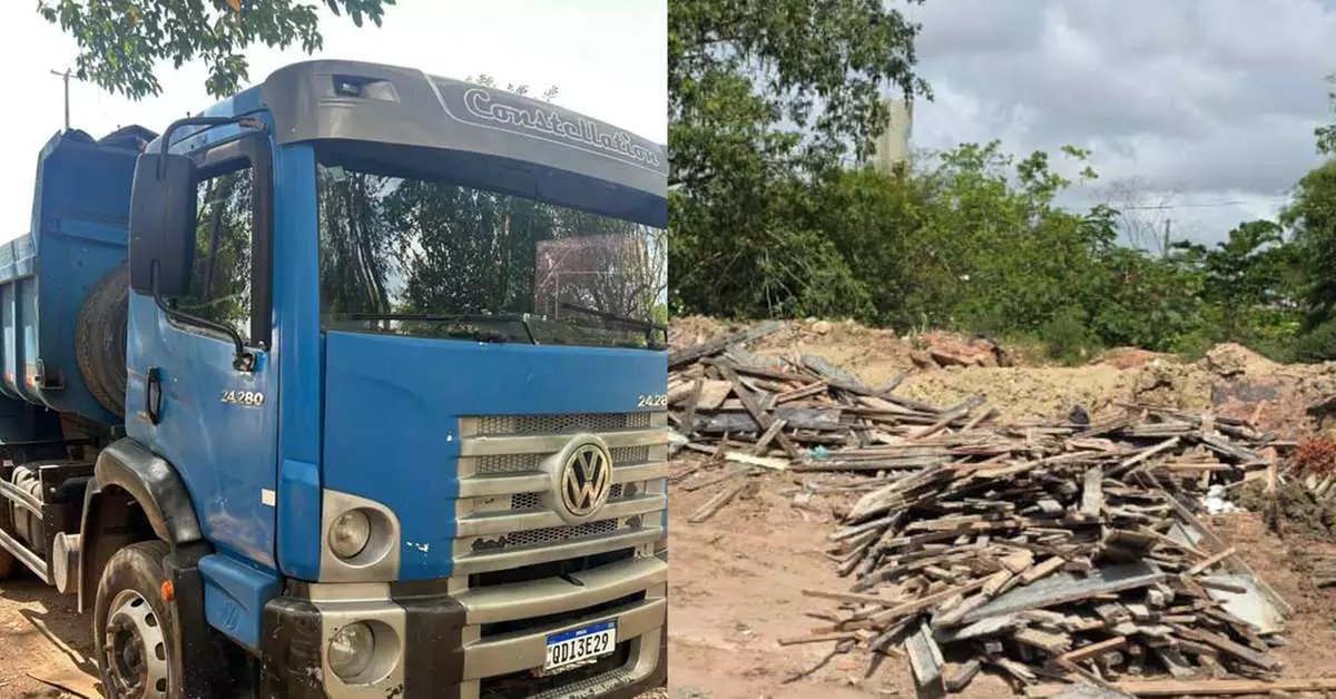 Motorista é preso em flagrante ao despejar lixo em área pública no Guamá