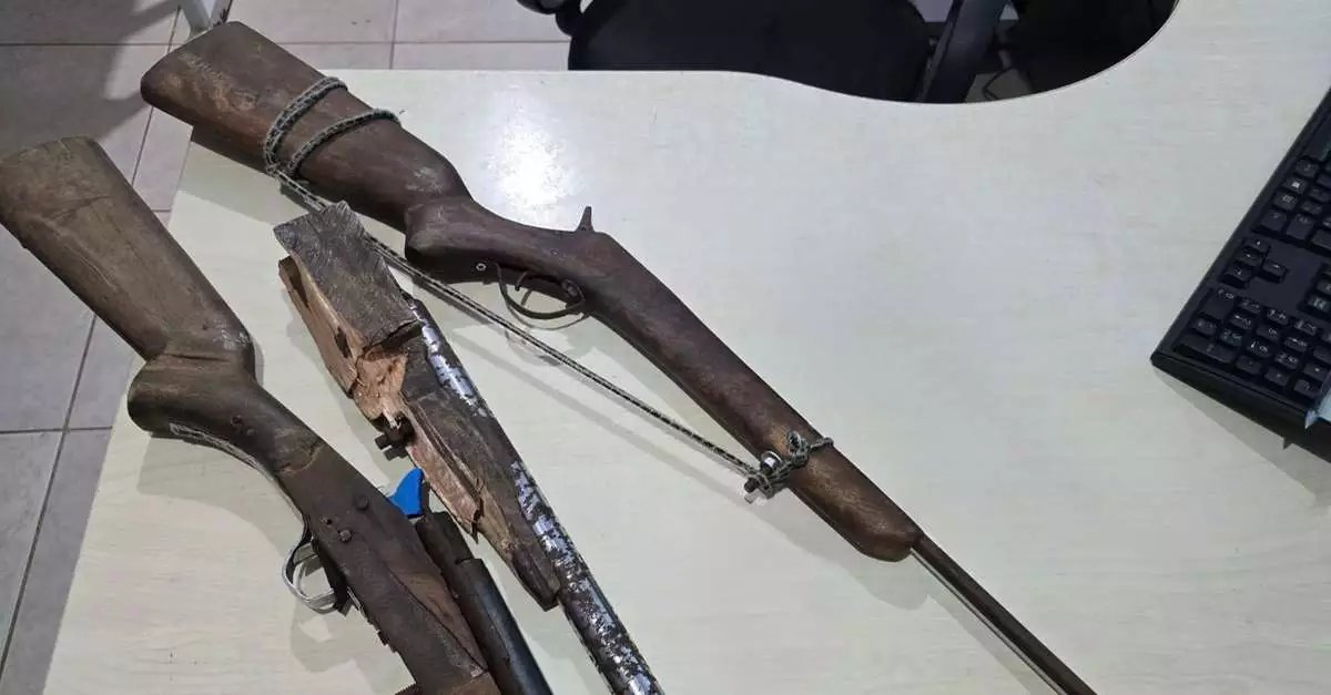 Homem é preso por posse irregular de arma de fogo e agressão à mãe em São Domingos do Capim