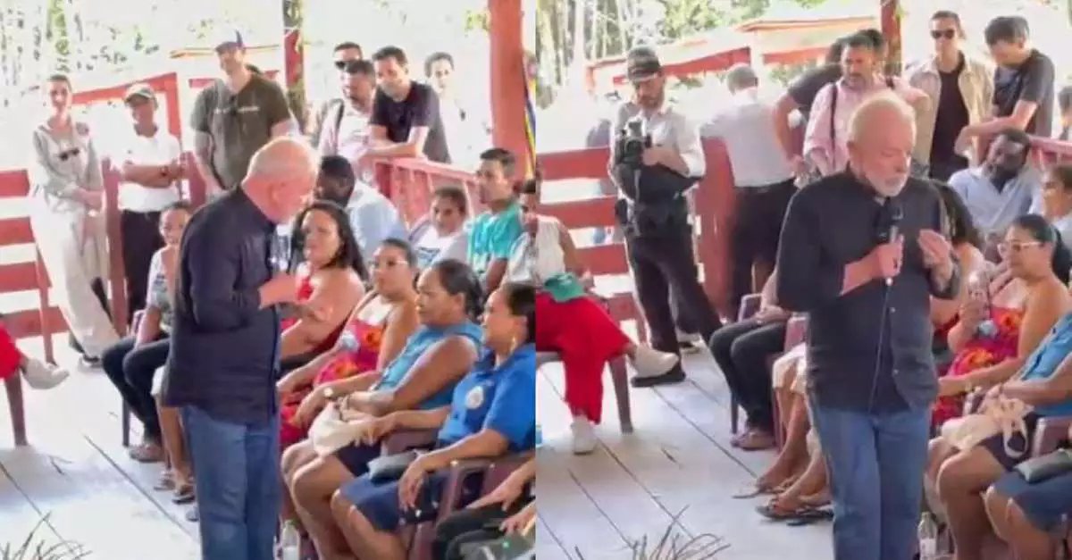 Lula defende financiar moradores da floresta em visita a comunidade tradicional em Belém
