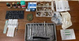 PC cumpre mandado em casa de suspeita de exercício ilegal de medicina veterinária, em Castanhal