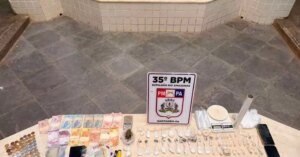 Suspeito é preso em flagrante com maconha, cocaína e crack em Santarém