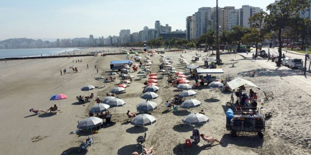 Praias de São Vicente, Santos e Praia Grande apresentam piores condições de balneabilidade em SP 147 carlos nogueira 0313