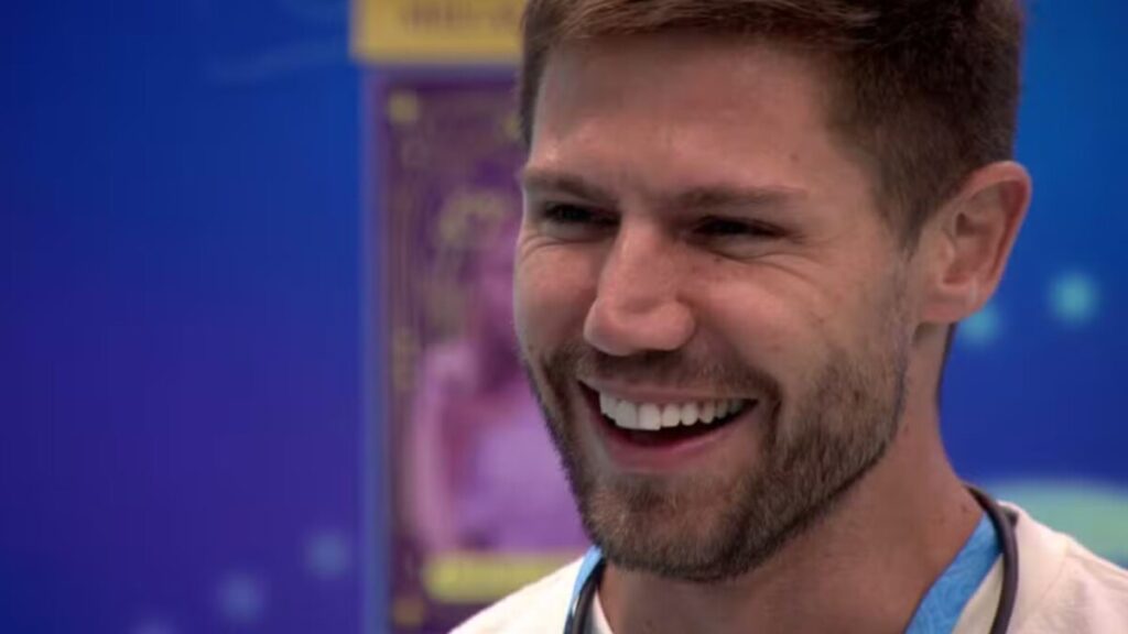 BBB 26: Jonas Recusa Segunda Imunidade e Se Emociona com Mensagens da Família 85 jonas sulzbach almoco do anjo bbb 26 segunda semana
