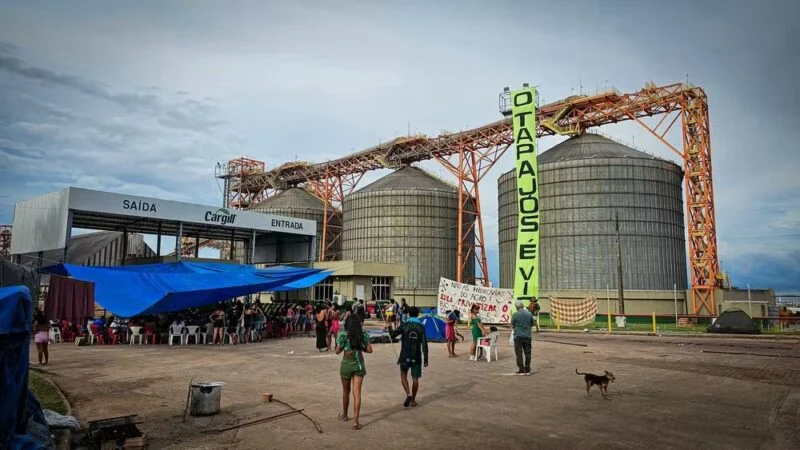 Indígenas ocupam terminal da Cargill em Santarém contra dragagem do rio Tapajós e denunciam privatização 58 news 2273 1769549258