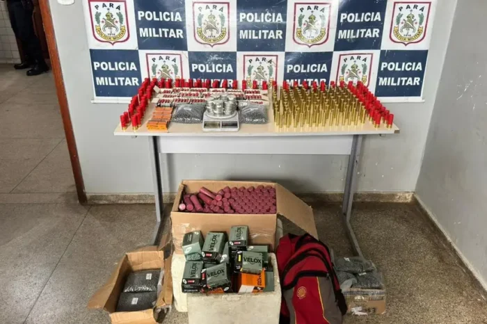 Apreensão de munições em Oriximiná, ação da Polícia Militar recolhe 425 cartuchos, pólvora e insumos 53 news 2356 1769591595